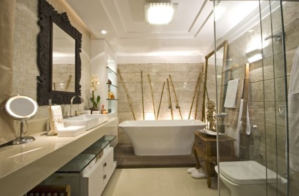 Banheiro contemporâneo 12 modelos e técnicas de decoração -> Banheiros Modernos Com Hidro Banheiro contemporâneo 12 modelos e técnicas de decoração -> Banheiros Modernos Com Hidro