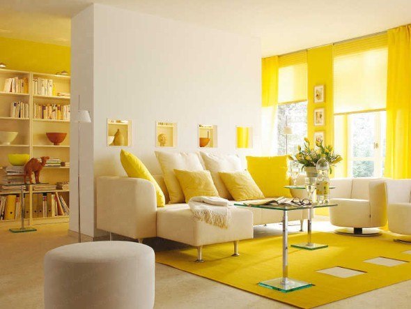 Sala De Estar Em Amarelo ~ Amarelo na decoração da sala 16 exemplos lindos e dicas Sala De Estar Em Amarelo ~ Amarelo na decoração da sala 16 exemplos lindos e dicas