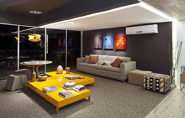 Decoracao De Sala Amarelo ~ Amarelo na decoração da sala 16 exemplos lindos e dicas Decoracao De Sala Amarelo ~ Amarelo na decoração da sala 16 exemplos lindos e dicas