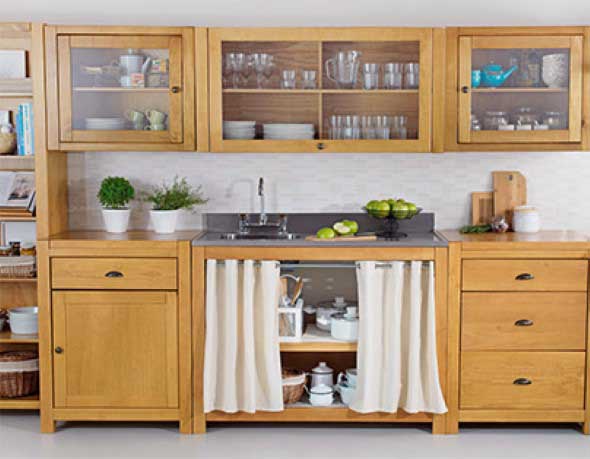 7 Dicas para aumentar o espaço da cozinha pequena Artesanato De Croche Tapetes ~ 7 Dicas para aumentar o espaço da cozinha pequena