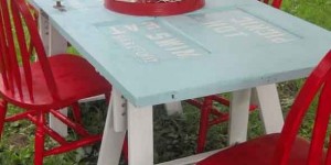 Mesas para varanda quintal ou jardim 009
