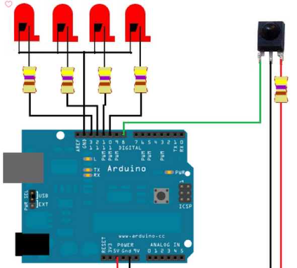 1-fazer controle remoto arduino