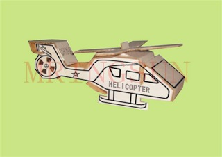 helicoptero de papel