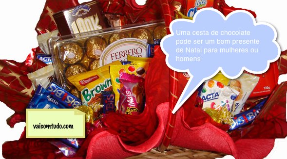 presentes de natal cesta