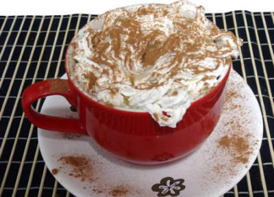 receita chocolate quente cremoso