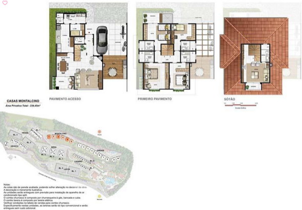 11-plantas de casas triplex