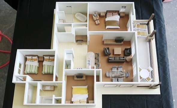 11-plantas de casas 3d modelos