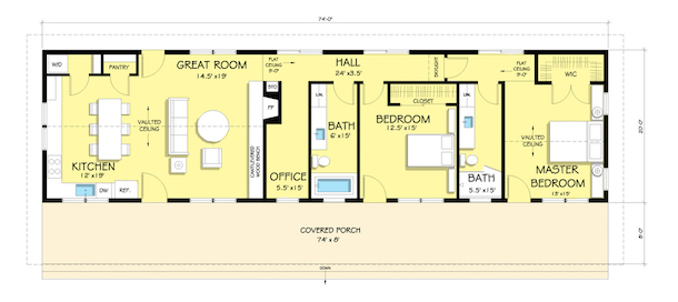 planta de casas pequenas o rancho na cidade4