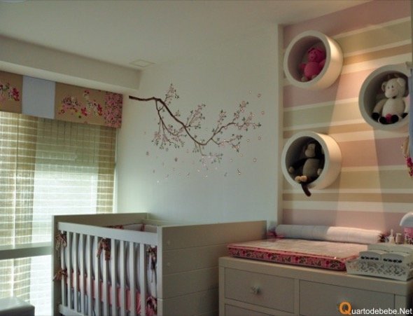 10-decorar quarto de bebe menina