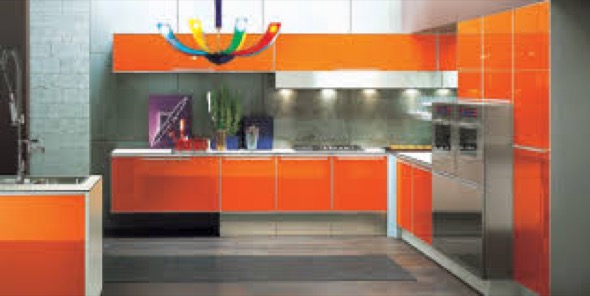 13-armarios de cozinha laranja