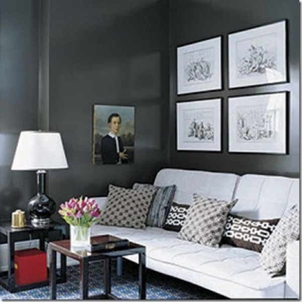22-parede cinza na decoração salas e quartos