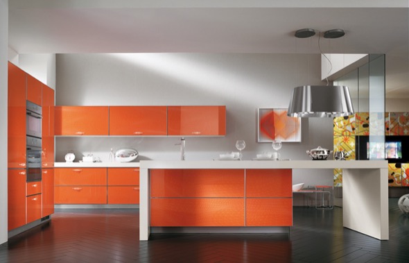 3-armarios de cozinha laranja