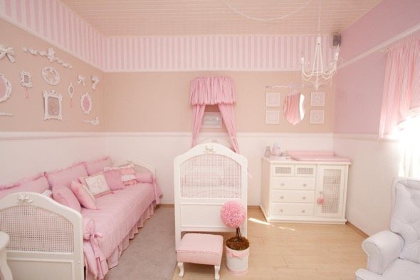 3-decorar quarto de bebe menina