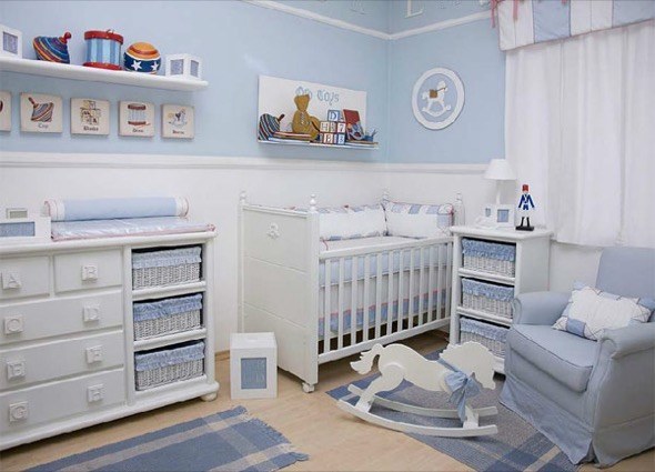 3-decorar quarto de bebe menino