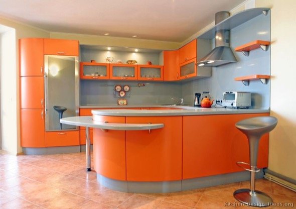 4-armarios de cozinha laranja