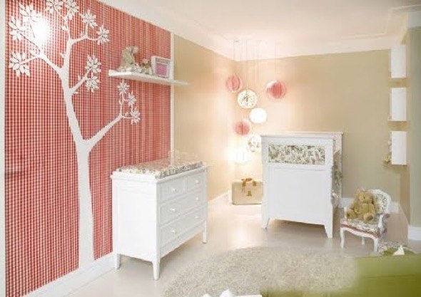 6-decorar quarto de bebe menina