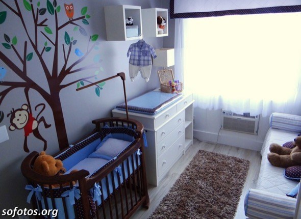 6-decorar quarto de bebe menino
