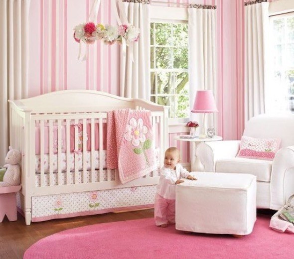 8-decorar quarto de bebe menina