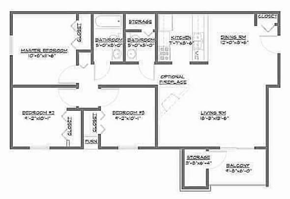 7-plantas de casas 3 quartos modelos