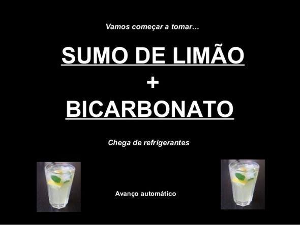 3-suco de limao com bicarbonato