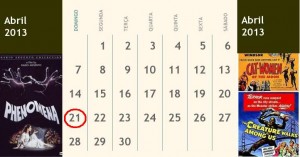 Calendário Abril 2013 para Imprimir 2