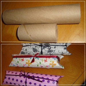 Embalagem de rolo de papelão 3