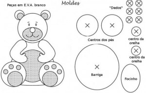 Moldes em EVA 5