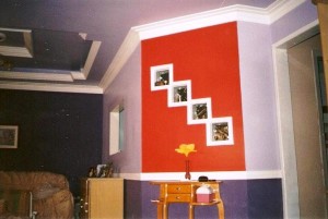 Casas decoradas com gesso 1