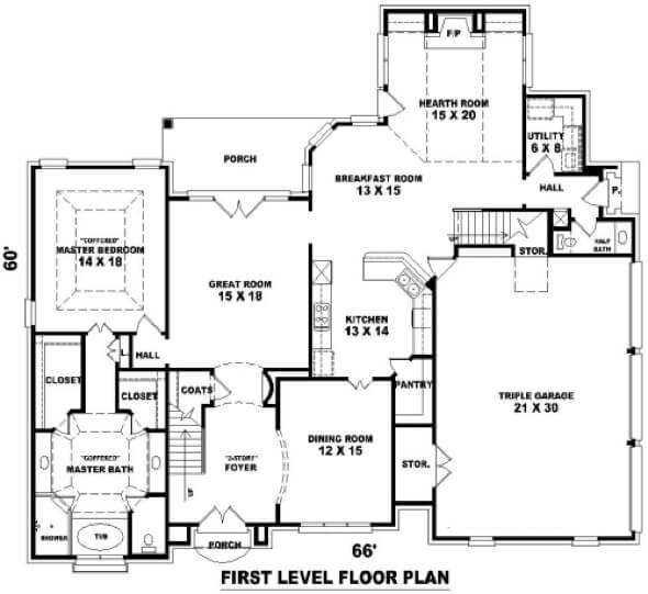 1-plantas de casas com piscinas modelos