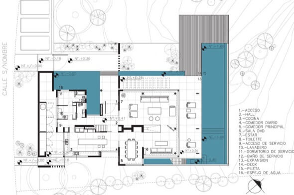 12-plantas de casas com piscinas modelos