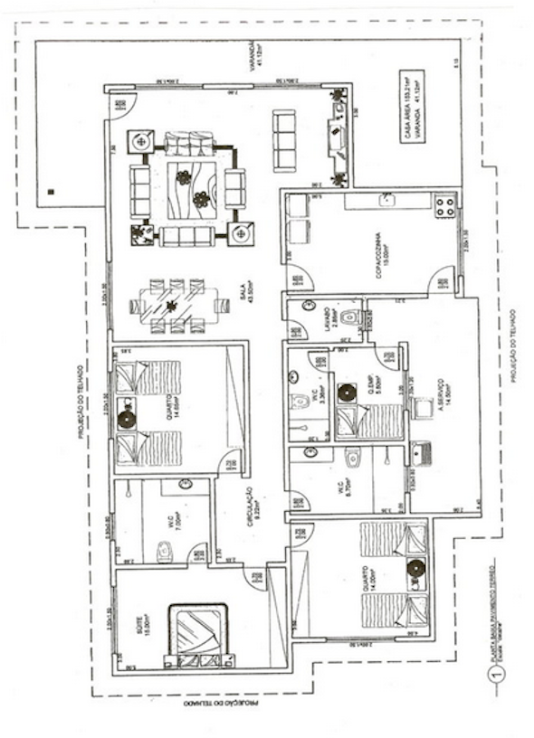 Plantas de casas térreas10