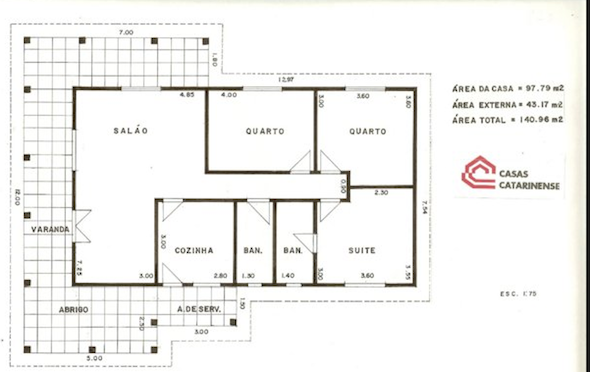 Plantas de casas térreas3