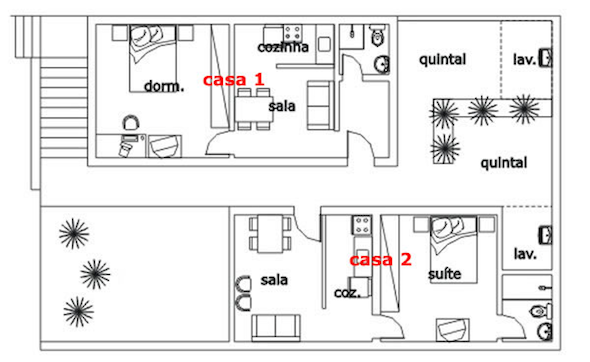 Plantas de casas térreas7