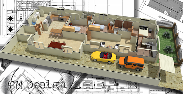 plantas+de+casas+modernas+2+3+dormi