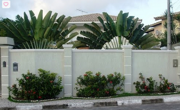 15-Frente de casas com muros exemplos bonitos