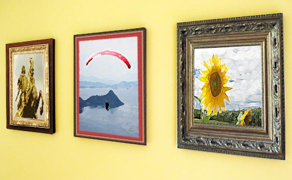 Conjunto de quadros para decoração18