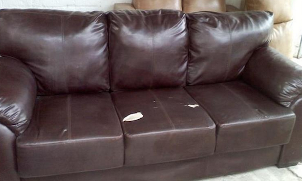 Tecido do sofá descascando como evitar 2
