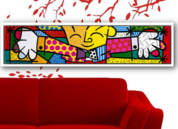 decoracao estilo romero britto