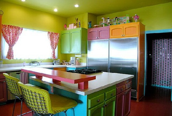 cozinhas multicoloridas modelos6