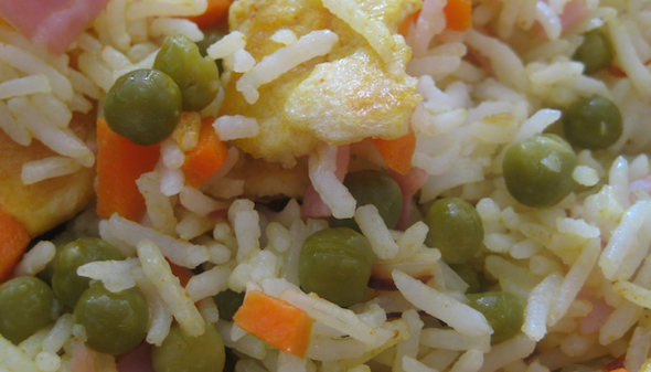 fazer arroz primavera4