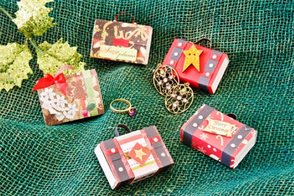 Decoração de Natal com materiais reciclados 012