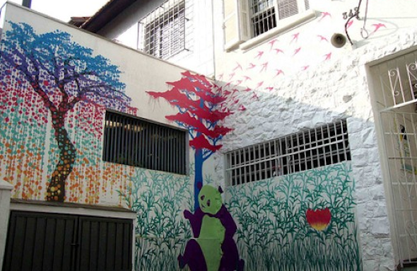 Frente de casas pintadas1