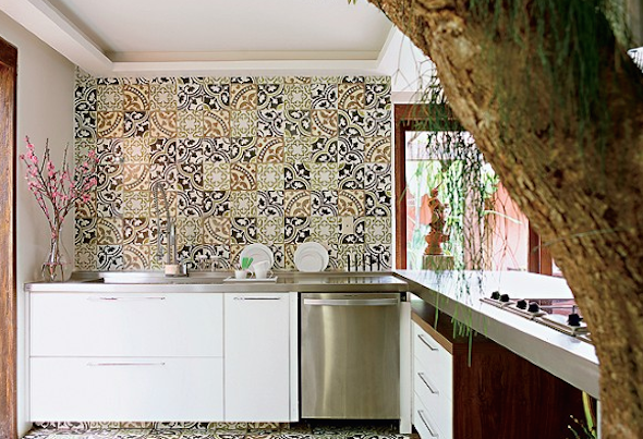 Mosaico de azulejo como usá-lo em sua casa4