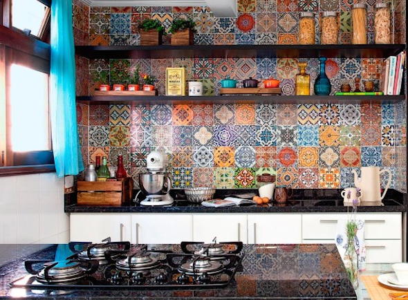 Mosaico de azulejo como usá-lo em sua casa5