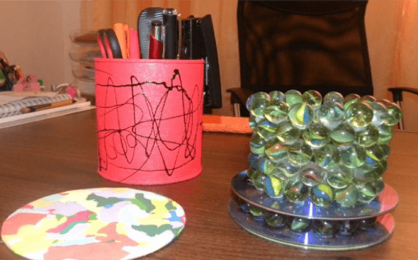 6-Bolas coloridas para decorar a casa