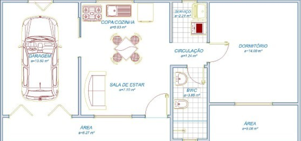 2-Plantas bonitas de casas populares