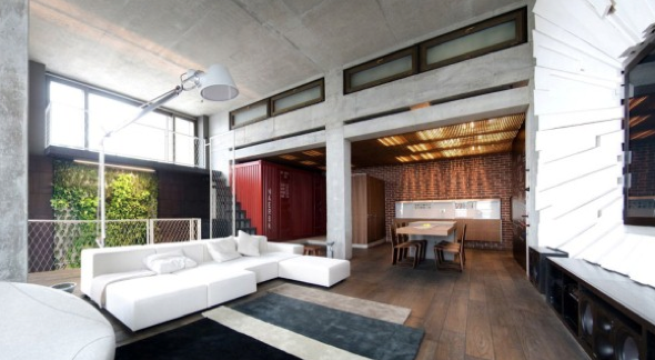 15 exemplos de decoração em concreto aparente em casas e apartamentos e ...