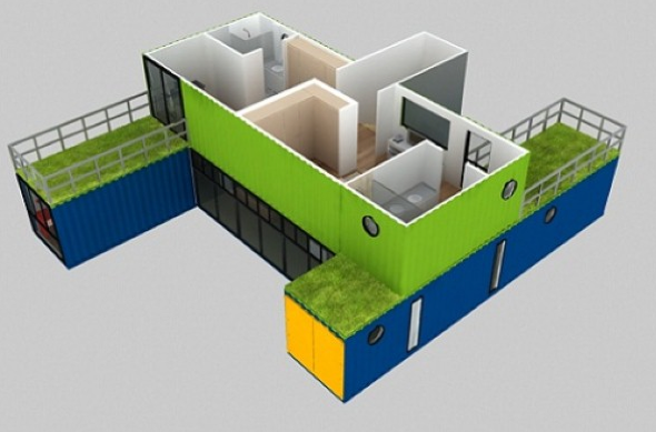 4-Casas de container