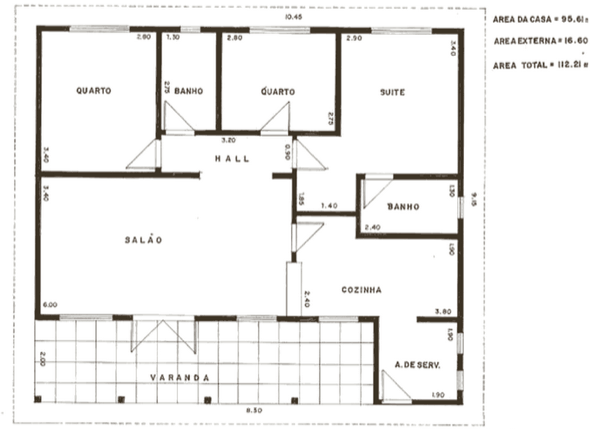 17-plantas de casas com 4 quartos