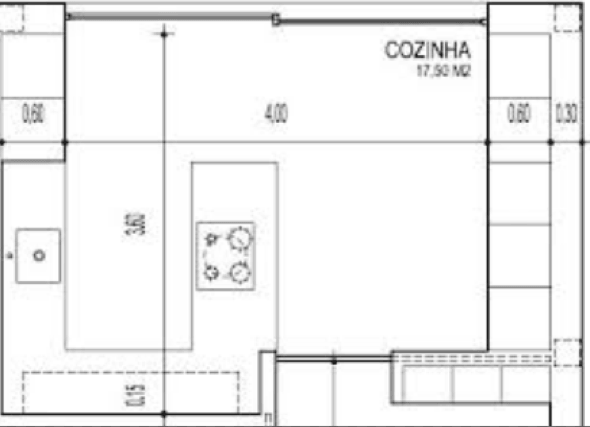 21-Plantas de cozinhas simples